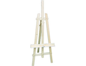 CABALLETE PINTOR MADERA 165 CM -CON BRAZO EXTENSIBLE—