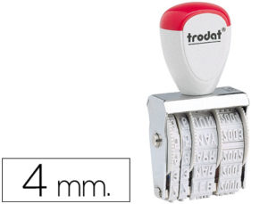 FECHADOR TRODAT 1010 DE 4 MM