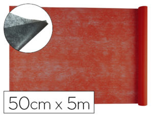 TEJIDO SIN TEJER LIDERPAPEL TERILENO 25 G/M2 ROLLO DE 5 MT ROJO