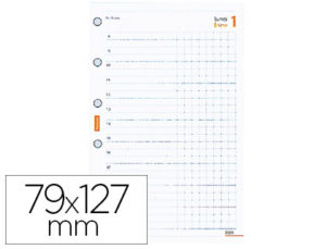 RECAMBIO AGENDA FINOCAM 603 ANUALIDAD -127X79 MM