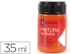 PINTURA LATEX LA PAJARITA NARANJA 35 ML