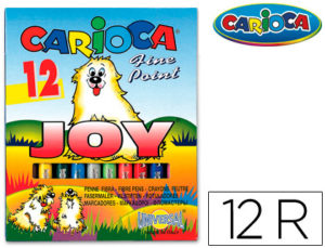 ROTULADOR CARIOCA JOY CAJA DE 12 COLORES