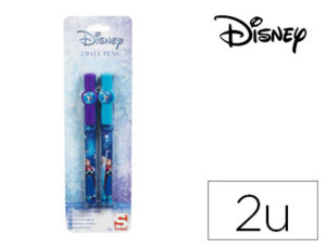 BOLIGRAFO FROZEN PACK DE 2 UNIDADES