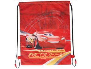 CARTERA ESCOLAR CARS SACO PLANO 40X31 CM