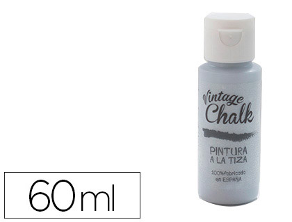 PINTURA ACRILICA VINTAGE CHALK EFECTO TIZA AZUL CIELO VC-11 BOTE DE 60 ML