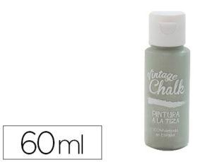 PINTURA ACRILICA VINTAGE CHALK EFECTO TIZA VERDE EUCALIPTO VC-16 BOTE DE 60 ML