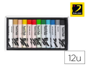 LAPICES PASTEL OLEO DALBE CAJA 12 COLORES SURTIDOS