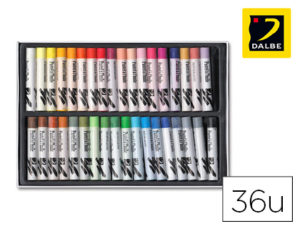 LAPICES PASTEL OLEO DALBE CAJA 36 COLORES SURTIDOS