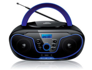 RADIO REPRODUCTOR DAEWOO CD CON USB RADIO DIGITAL 20 PRESINTONIAS POTENCIA DE SALIDA 2X2W CON 2 JACK