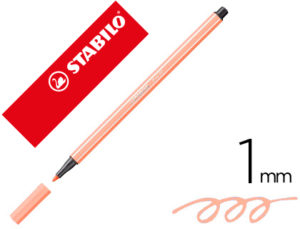 ROTULADOR STABILO ACUARELABLE PEN 68 CARNE CLARO 1 MM