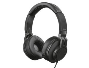 AURICULAR TRUST DJ URBAN LONGITUD CABLE 1,2 M CON MICROFONO Y BOTON CONTROL CONEXION JACK 3.5 MM