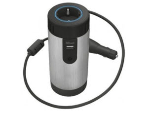 ADAPTADOR DE CORRIENTE TRUST PARA COCHE 230V USB CON SALIDA 2.1 A / 10W