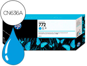 INK-JET HP N.772 DESIGNJET Z5200 / Z5400 CIAN 300 ML