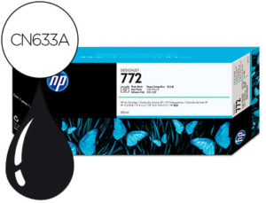 INK-JET HP N.772 DESIGNJET Z5200 / Z5400 NEGRO FOTO 300 ML