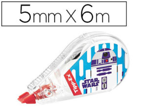 CORRECTOR TIPP-EX MINI POCKET MOUSE STAR WARS 5 MMX 6 MT