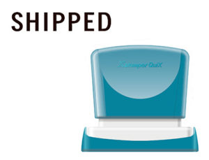 SELLO X’STAMPER QUIX PERSONALIZABLE COLOR NEGRO MEDIDAS 13X49 MM Q-13