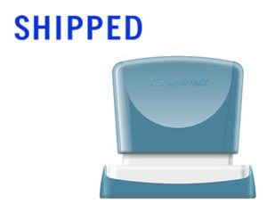 SELLO X’STAMPER QUIX PERSONALIZABLE COLOR AZUL MEDIDAS 13X49 MM Q-13