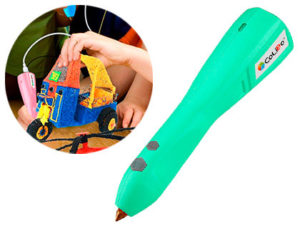 LAPIZ 3D COLIDO PEN LT VERDE