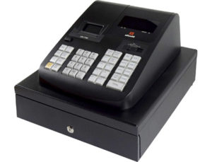 REGISTRADORA OLIVETTI ECR 7790 DISPLAY VFD CAJON ESTANDAR COLOR NEGRO