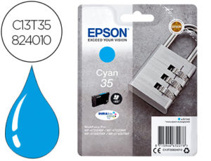 INK-JET EPSON 35 T3582 PRO WF-4720DWF / 4725DWF / 4730DTWF / 4740DTWF CIAN 650 PAGINAS