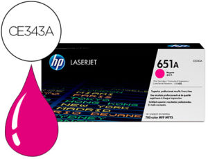 TONER HP 651A LASERJET MFP M775DN / M775F / M775Z / M775Z MAGENTA 16.000 PAGINAS
