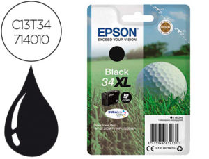 INK-JET EPSON 34XL WORKFORCE PRO WF-3720 / WF-3720DWF / WF-3725DWF NEGRO 1.100 PAG
