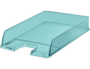 BANDEJA SOBREMESA ESSELTE PLASTICO COLOUR ICE COLOR AZUL 254X61X350 MM