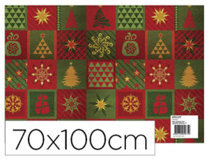 PAPEL FANTASIA ANCOR NAVIDAD 70 X 100 CM 80 GR MODELO 5