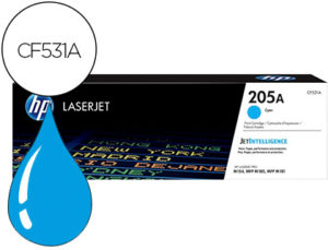 TONER HP 205A LASERJET M154A / 154NW / MFP M180N / 181FW CIAN 900 PAGINAS