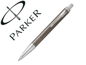 BOLIGRAFO PARKER IM PREMIUM ESPRESSO OSCURO CINCELADO CT