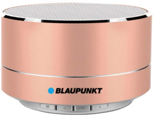 ALTAVOZ BLAUPUNKT PORTATIL MINI BLUETOOTH POTENCIA DE SALIDA 5W COLOR ROSA
