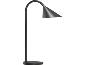 LAMPARA DE ESCRITORIO UNILUX SOL LED 4W BRAZO FLEXIBLE ABS Y METAL NEGRO BASE 14 CM DIAMETRO