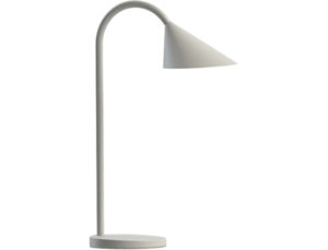 LAMPARA DE ESCRITORIO UNILUX SOL LED 4W BRAZO FLEXIBLE ABS Y METAL BLANCO BASE 14 CM DIAMETRO