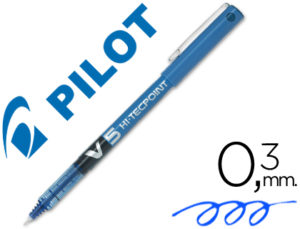 ROTULADOR PILOT PUNTA AGUJA V-5 AZUL 0.5 MM