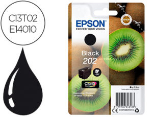 INK-JET EPSON 202 XP-6000 / XP-6005 / XP-6100 / XP-6105 NEGRO 250 PAG
