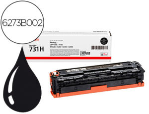 TONER CANON 731 BK I-SENSYS LBP7100CN / LBP7110CW / MF623CN / MF628CW / MF8230CN / MF8280CW NEGRO 2400 PAGINAS