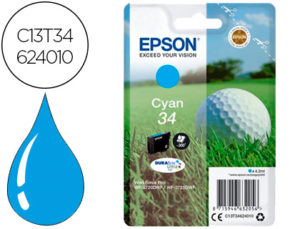 INK-JET EPSON 34 WORKFORCE PRO WF-3720 / WF-3720DWF / WF-3725DWF CIAN 300 PAGINAS