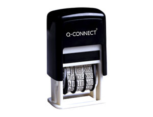 FECHADOR Q-CONNECT ENTINTAJE AUTOMATICO 4 MM COLOR NEGRO