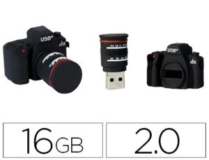 MEMORIA USB TECHONETECH FLASH DRIVE 16 GB 2.0 CAMARA DE FOTOS