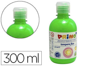 TEMPERA LIQUIDA PRIMO ESCOLAR 300 ML VERDE FLUORESCENTE