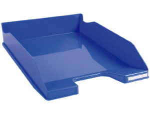 BANDEJA SOBREMESA EXACOMPTA COMBO 2 CLASSIC AZUL HIELO 347X255X65 MM