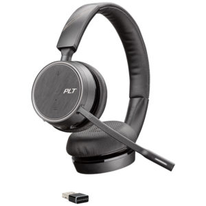 AURICULAR PLANTRONICS VOYAGER 4220 UC BIAURAL CON MICROFONO USB-A