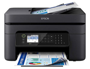 EQUIPO MULTIFUNCION EPSON WORKFORCE WF-2850DWF TINTA COLOR 10 PPM / 16 PPM IMPRESORA ESCANER COPIADORA