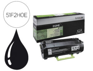 TONER LEXMARK 512HE MS415DN NEGRO 5000 PAGINAS