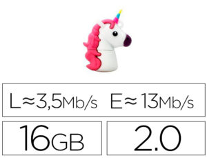 MEMORIA TECH ONE TECH 16GB USB MI UNICORNIO