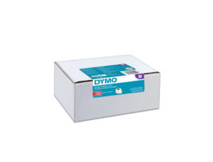ETIQUETA ADHESIVA DYMO S0722370 TAMAÑO 28X89 MM PARA ROTULADORA LABELWRITE 260 ETIQUETAS PACK DE 12 ROLLOS