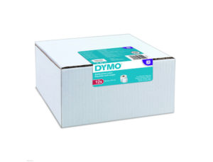ETIQUETA ADHESIVA DYMO S0722540 TAMAÑO 32X57 MM PARA ROTULADORA LABELWRITE 1000 ETIQUETAS PACK DE 12 ROLLOS