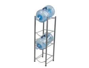 ESTANTERIA CEP METALICA PARA BOTELLAS AGUA 18 LITROS COLOR GRIS METAL 1050X340X340 MM