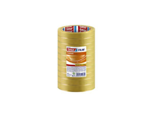 CINTA ADHESIVA TESA STANDARD 66 MT X 15 MM TORRE DE 10 UNIDADES