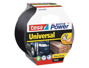 CINTA ADHESIVA TESA AMERICANA 10 MT X 50 MM EXTRA POWER COLOR NEGRO
